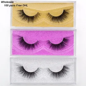 Накладные норковые ресницы visofrex, 100 пар, ручная работа, коллекция, 3D эффектные ресницы, 32 стиля, в упаковке с блестками