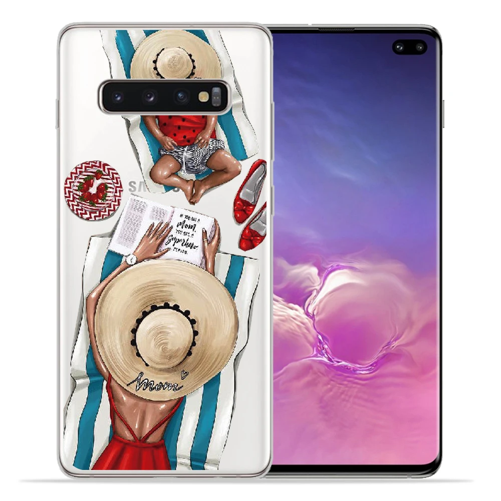 Чехлы для Samsung Galaxy S10 S9 S8 Plus S6 S7 Edge Lite мягкий ТПУ чехол телефона с сексуальной