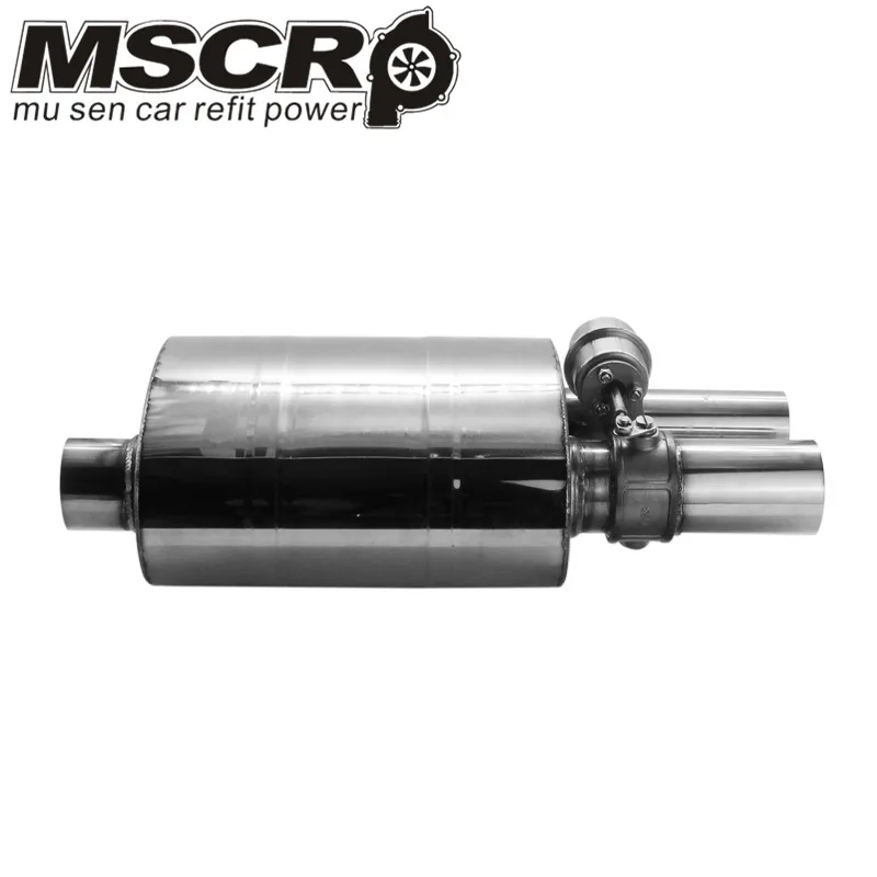 Нержавеющая сталь 2 5 &quotпрямой выпускной наконечник 5&quot Впускной шов на одном