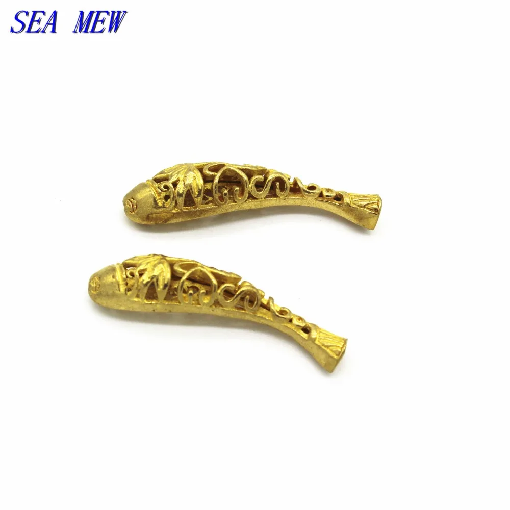 SEA MEW аксессуары для ювелирных изделий металлические латунные трубчатые бусины