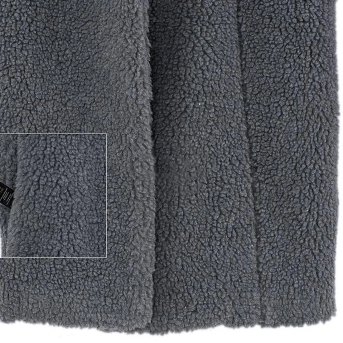 Женские зимние толстые теплые куртки зеленые черные серые искусственная овечья