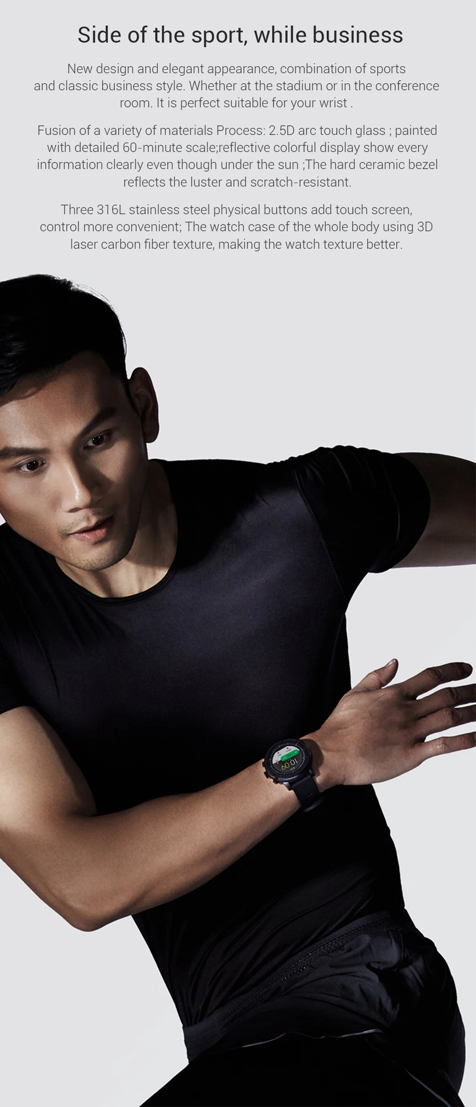 Xiaomi Amazfit 2 Смарт-часы с gps Xiaomi часы PPG монитор сердечного ритма 5ATM водонепроницаемый