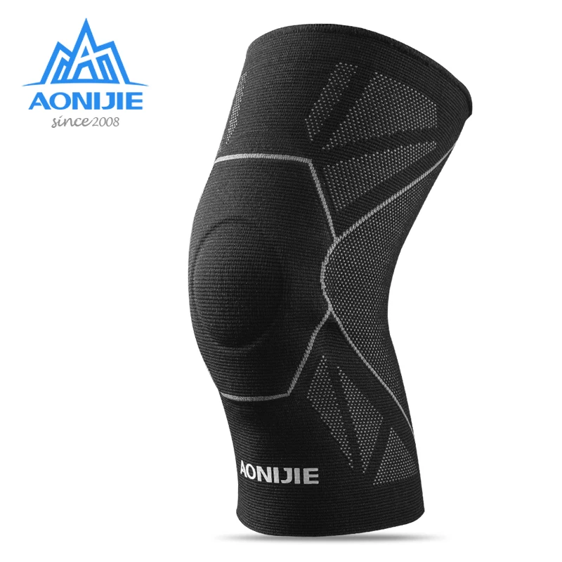 

AONIJIE Protective Knee Brace Support Compression Sleeve One Piece Knee Pad Wrap Volleyball Kneepad For Arthritis Running E4108