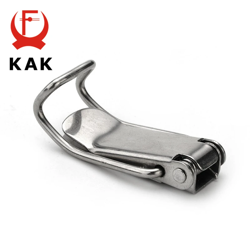 4 шт. коробочки для шкафов KAK J115B из мягкой стали Засов 74*20 Пружинные защелки замки