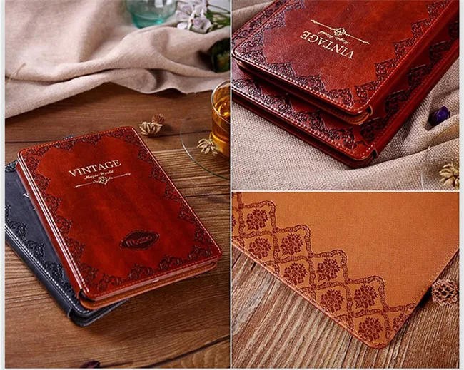 Роскошный Ретро Чехол книжка из искусственной кожи для apple ipad mini 1 2 3 4 Магнитный