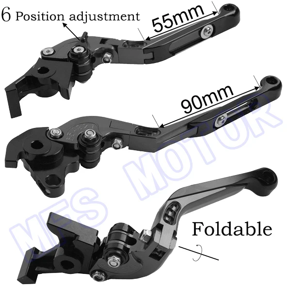 Складные рычаги тормозной муфты CNC для мотоциклов Suzuki HAYABUSA/GSXR1300 1999 2000 2001 2002 2003 2004