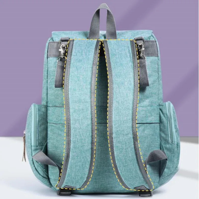 Authentic LAND Mommy Diaper Bags Mother Large Capacity Travel Nappy Backpacks with anti-loss zipper Baby Nursing Bags NEW