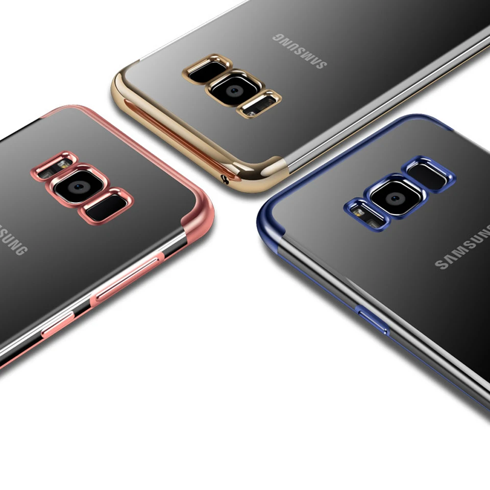 Покрытие бампер чехол на мобильный телефон для samsung Galaxy S9 плюс S8 S7 S10 S10E Note 9 8