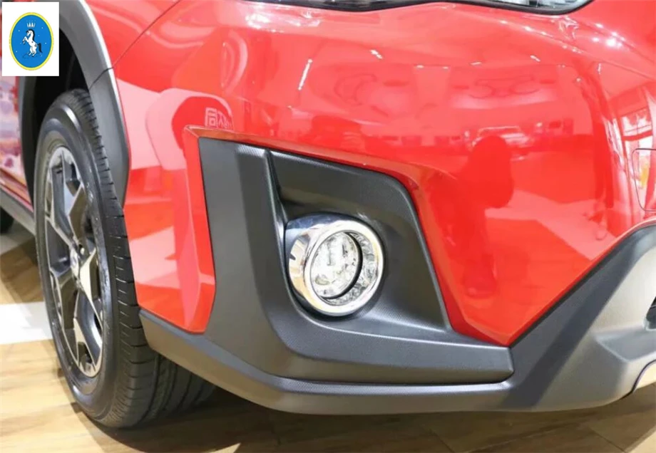 Яркий автомобильный аксессуар Yimaautotrims передние противотуманные фары кольцевая