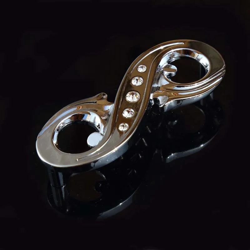 128mm handles Модные креативные Стразы шкаф винный шкаф дверные ручки серебро K9 хрустальный ящик шкаф ручки тянет 128 мм 96 мм - Цвет: 128mm handles