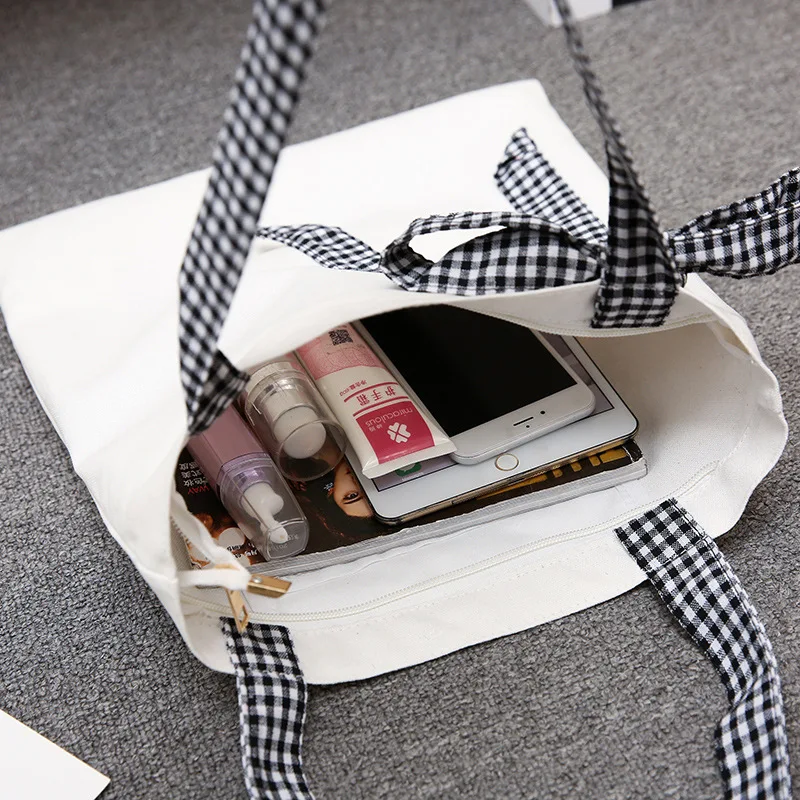 Новинка 2019 Холщовая Сумка на плечо в школьном стиле Высококачественная