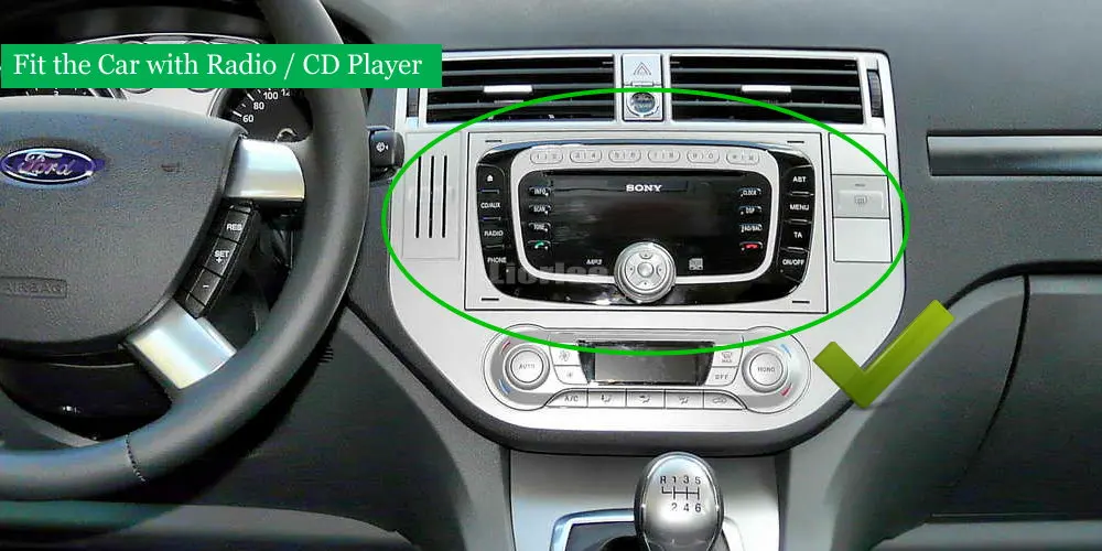 Для Ford Kuga 2008 2009 2010 2011 2012 автомобильный Android плеер Радио DVD gps навигационная система Аудио Видео Мультимедиа