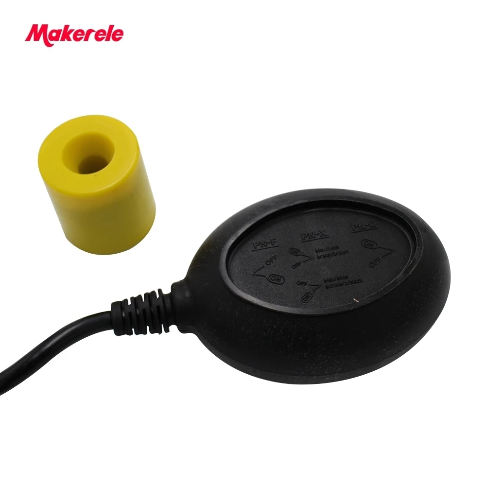 Недорогая цена фотоэлектрический поплавок с кабелем фотопереключатели черный