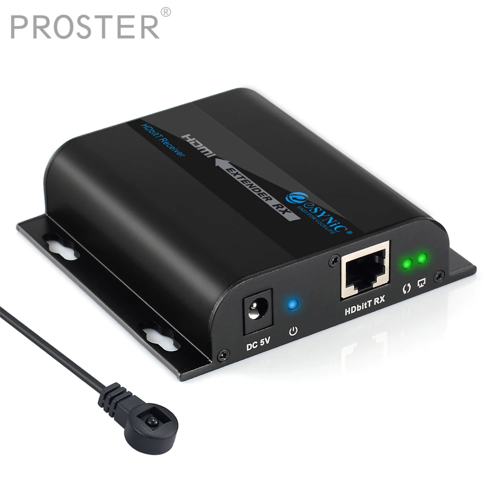 Только приемопередатчик Proster для 120 m HDMI удлинитель hdbitt HDMI 1080 p по одному Cat5/Cat5e/Cat6 с ИК-выходом