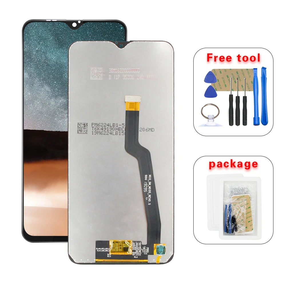 Для samsung galaxy A10 lcd дигитайзер A105/DS A105F A105F A105M Lcd дисплей кодирующий преобразователь сенсорного экрана в сборе+ Инструменты