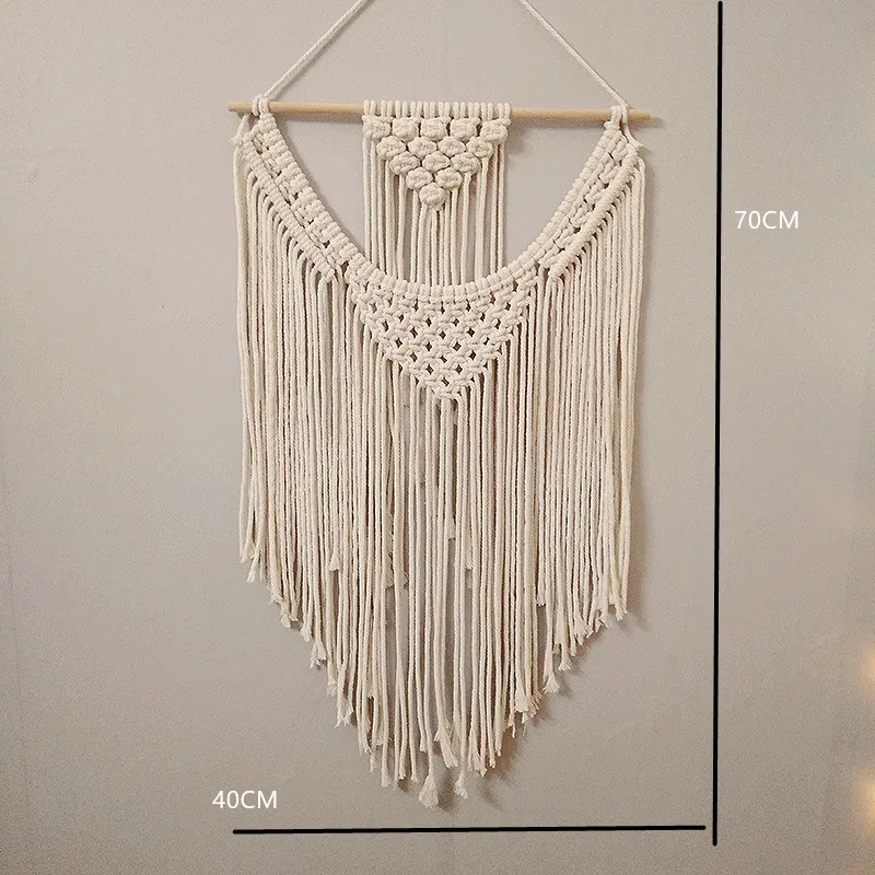 boho wall hanging Макраме настенный хлопковый гобелен ручной работы настенный гобелен Свадебная церемония - Цвет: boho wall hanging