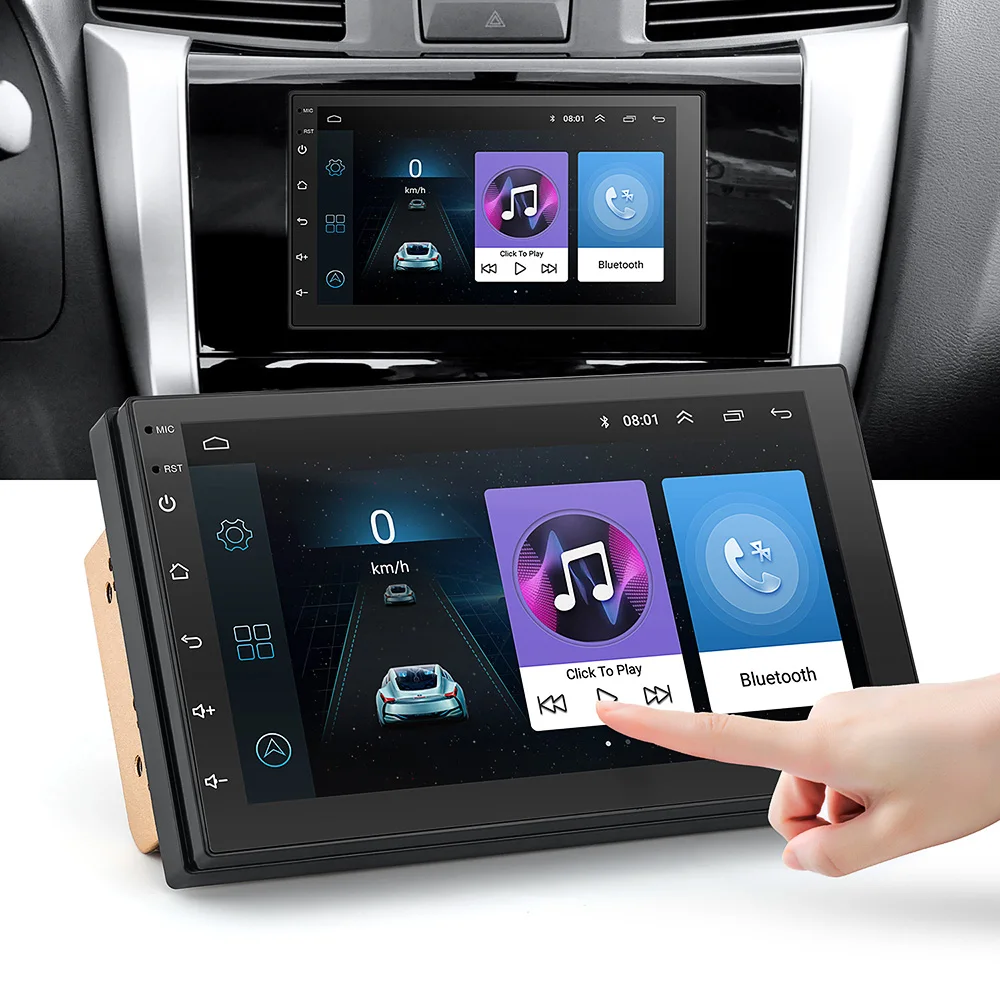 2 дюймовый сенсорный экран для Android автомобильный радиоприемник gps навигации