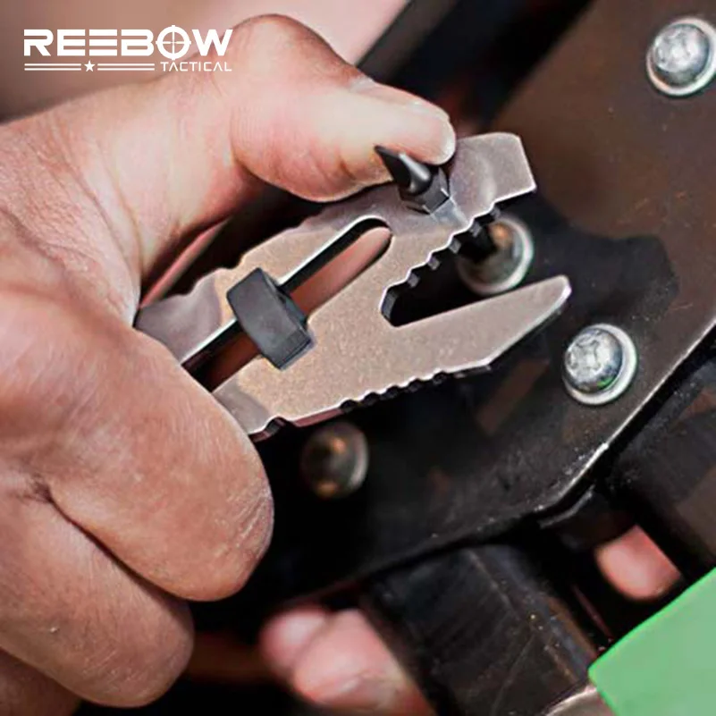 REEBOW Тактический Открытый ключ выживания многоцелевой спасательный EDC набор