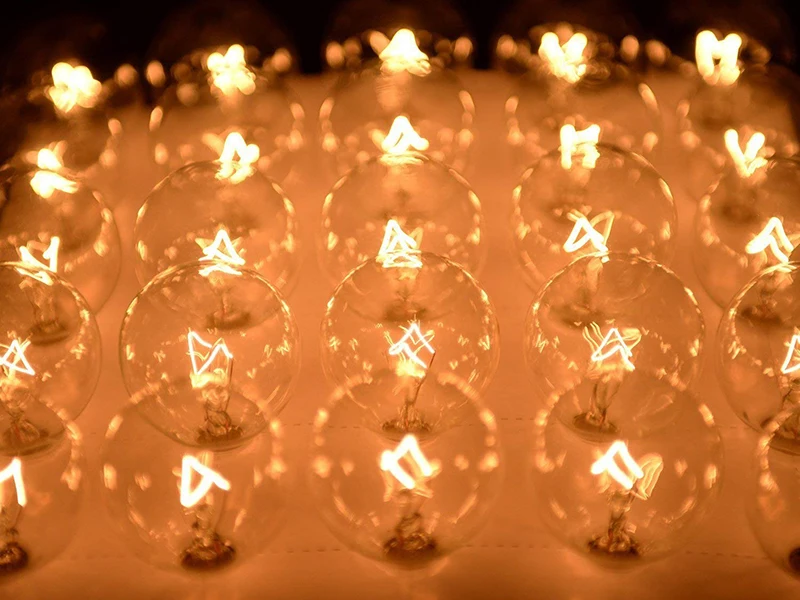 ORAOKO струнные огни прозрачные колбы G40 Guirnalda Luces Decorativas для праздника Рождество водонепроницаемый