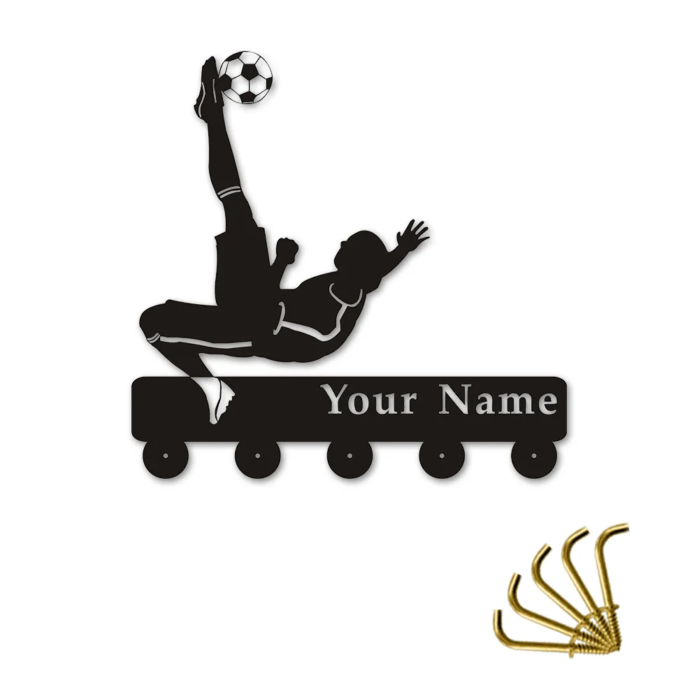 1 шт настроить Ваше имя велосипед удар вешалки настенные крючки очень классные