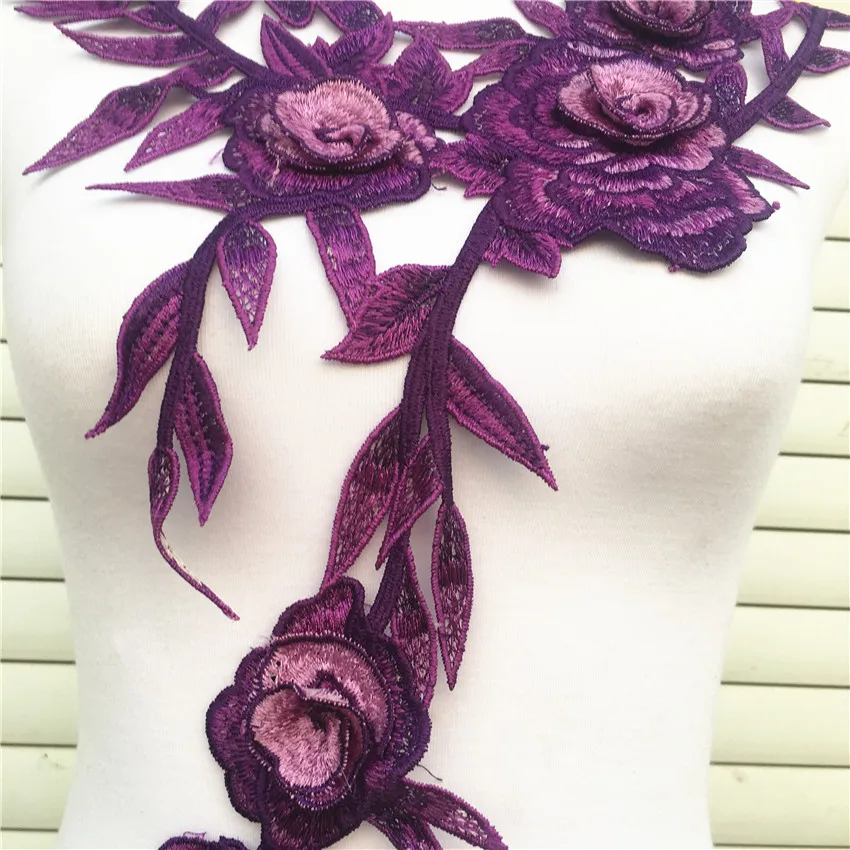 1 шт. декоративная Кружевная аппликация для воротника | Дом и сад