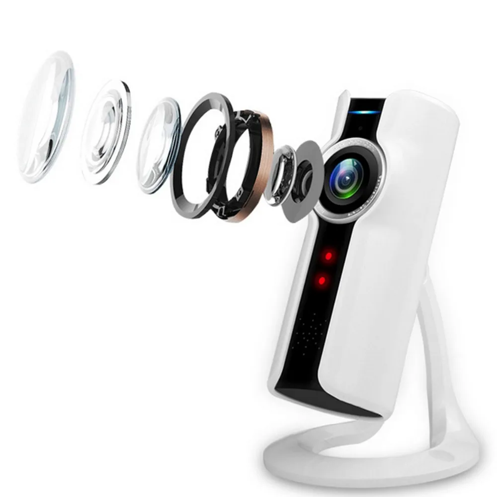 Беспроводная WIFI HD камера CCTV 180 градусов панорамная ночного видения walkie talkie ip