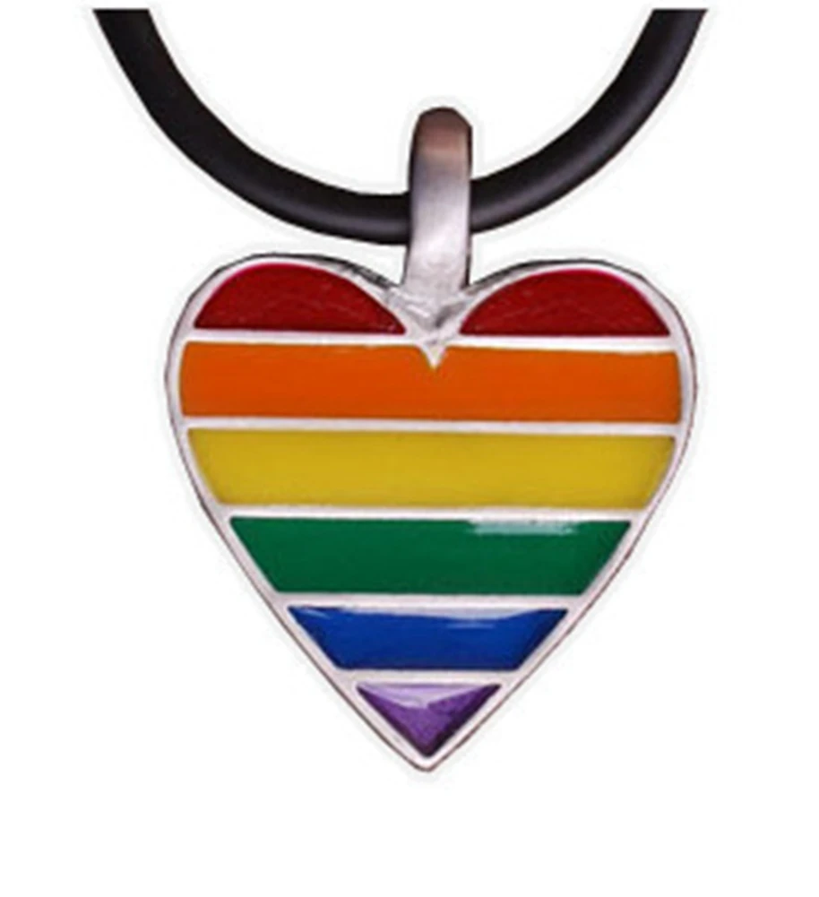 Ожерелье из олова для геев лесбиянок ЛГБТ|necklace necklace|lgbt prideheart necklace |