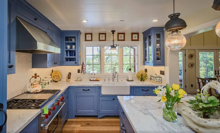 Высококачественный полный комплект кухонных шкафов белый кухонный шкаф в