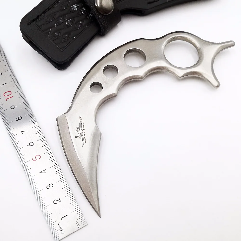 CS GO фиксированный коготь нож 440C Лезвие Karambit выживания тактические охотничьи карманные ножи кемпинг открытый Универсальный Нож EDC инструменты OEM