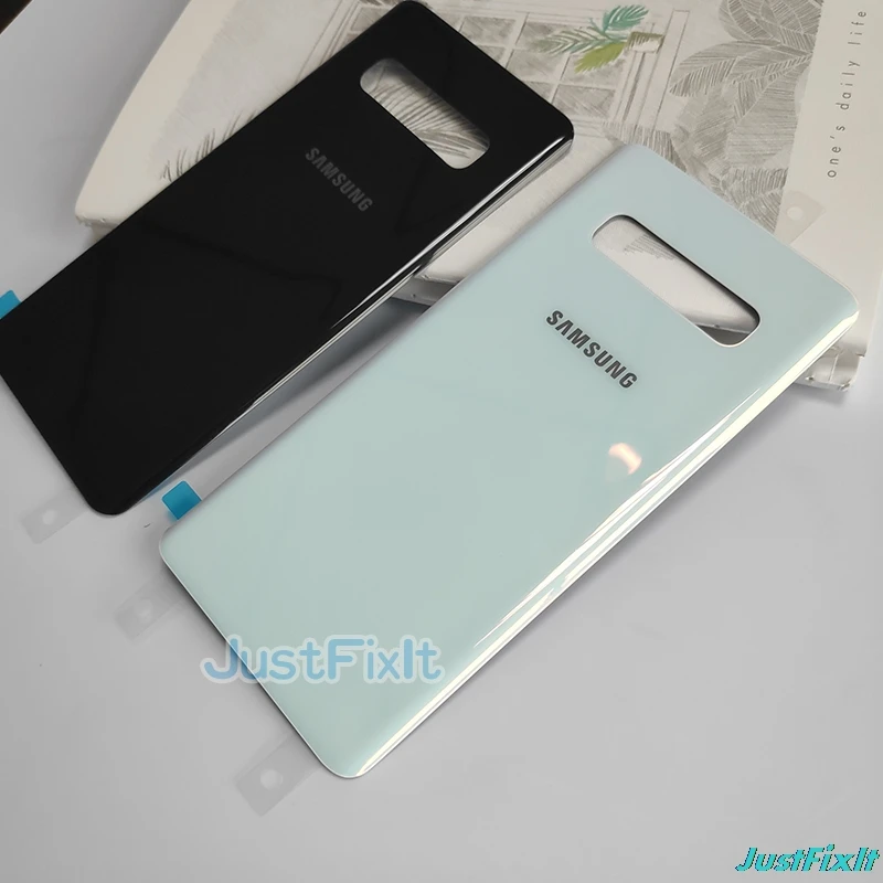 Оригинальный чехол для SAMSUNG Galaxy S10 + задняя крышка аккумулятора задней панели из