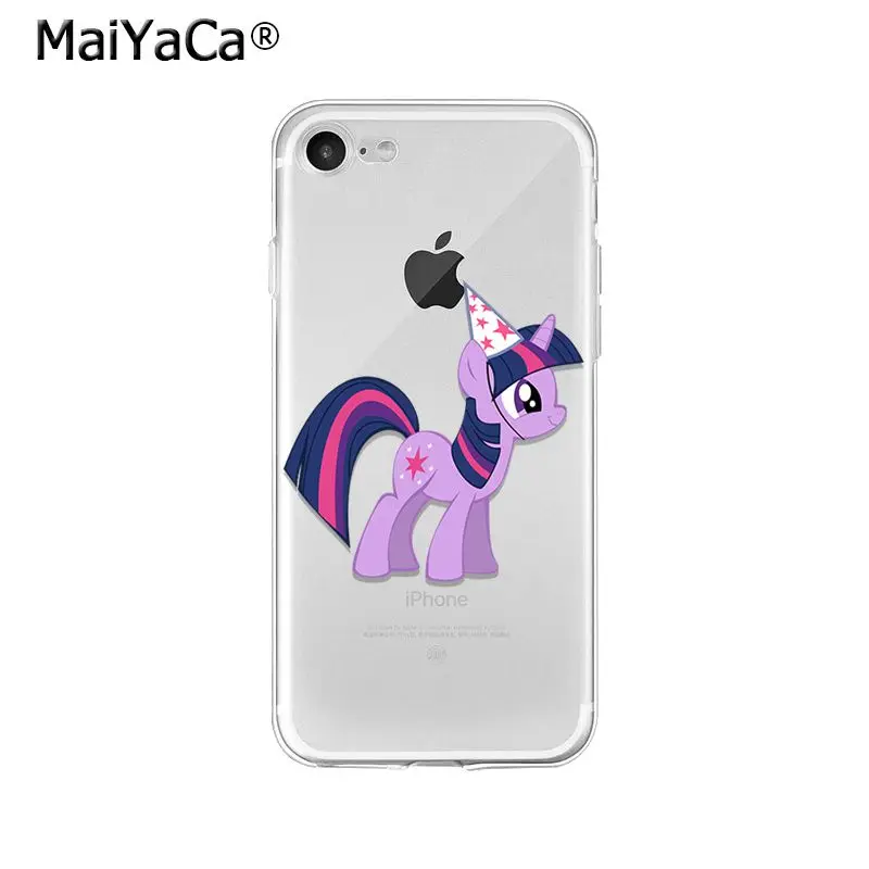 A4 MaiYaCa My Little Pony ТПУ Мягкие аксессуары для телефонов чехол для телефона для Apple iPhone 8 7 6 6S Plus X XS MAX 5 5S SE XR мобильные телефоны - Цвет: A4