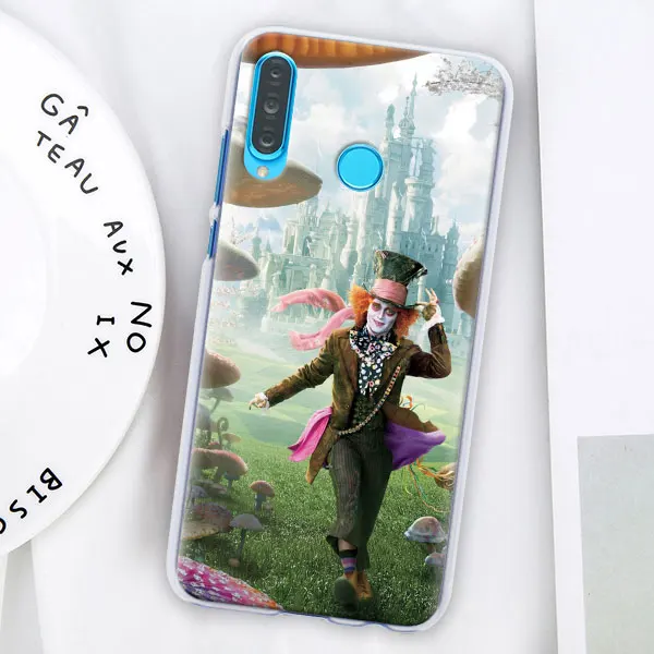 008 Алиса в стране чудес Чеширский кот чехол для телефона coque для huawei P30 Pro P10 P20 P30 Lite P8 P9 Lite P Smart Plus чехол - Цвет: 008