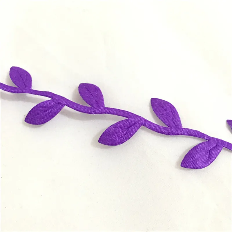 10 метров фиолетовый лист Отделка ленты кружева для украшения ремесла (Н. Б. Это