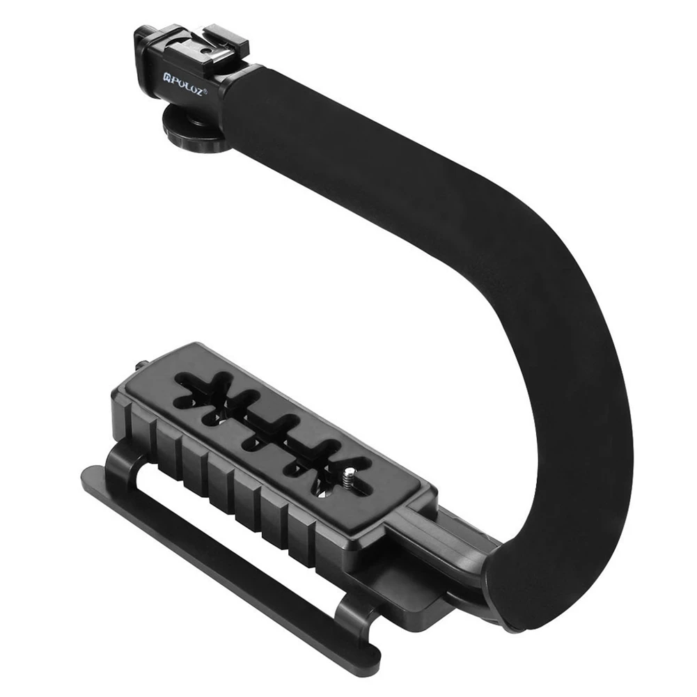Держатель для видеокамеры PULUZ U/C Ручной Стабилизатор камеры смартфонов Canon Nikon Sony