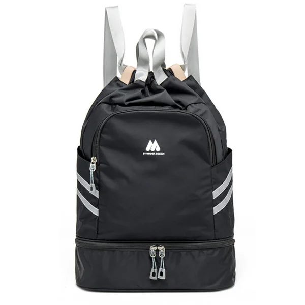 Black B2 Backpack Водонепроницаемый рюкзак со шнурком для студентов, большая емкость, школьные сумки, упаковочные кубики для одежды, органайзер для путешествий, сумка, аксессуары, снаряжение - Цвет: Black B2 Backpack