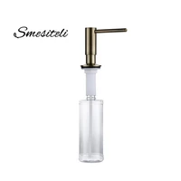 smesiteli antique bronze finish kitchen soap dispenser bathroom detergent dispenser for liquid soap lotion dispensers tools