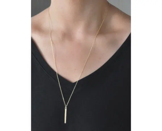 Длинное ожерелье длинное многослойное и простое | Украшения аксессуары