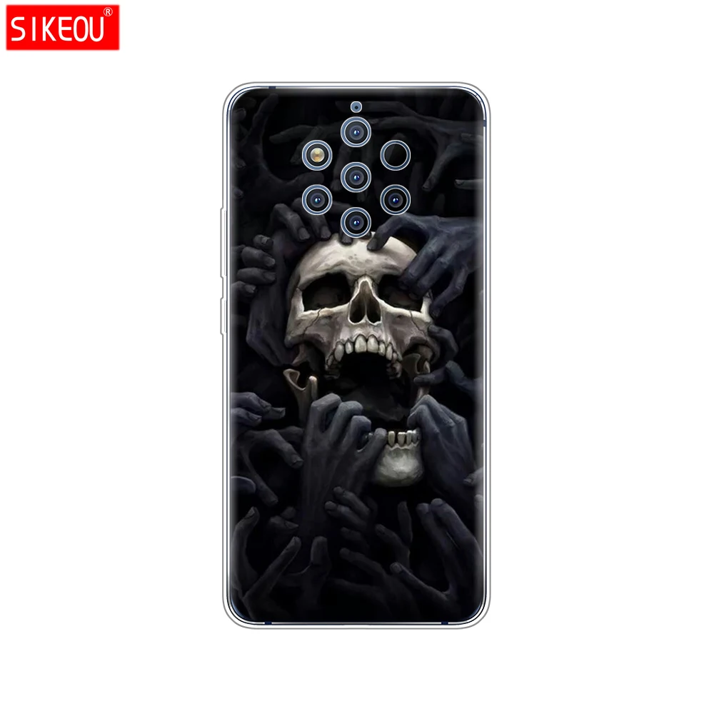 12095 Для Nokia 9 PureView чехол задняя крышка для Nokia 9 чистый вид чехлы для телефонов силикон бампер для Nokia9 PureView бампер coque мультфильм - Цвет: 12095