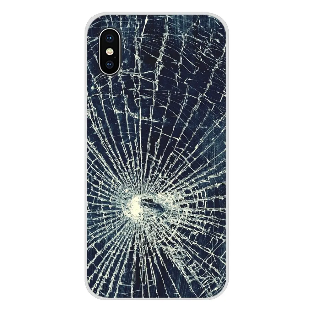 Аксессуары из разбитого стекла чехлы для телефонов Чехлы Huawei Mate Honor 4C 5C 5X 6X 7 7A 7C 8 9
