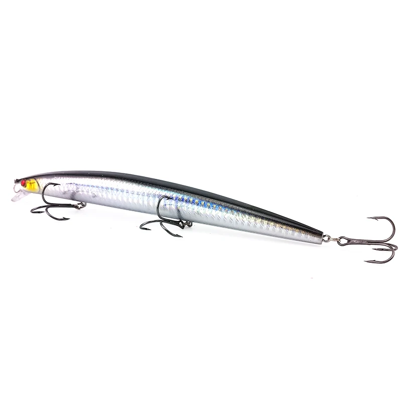7.08'' Minnow Fishing Lure Quality Professional Hard Bait With 6 Hook Tackle 3D Eyes Crankbait Wobblers 18cm 22.9g | Спорт и