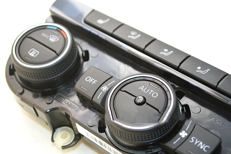 Climatronic кондиционер прерыватель sul pannello di Control ac riscaldamento sedile для vw PQ 35 new tiguan cc golf mk6