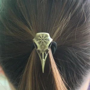 Ягэ 4 цвета Викинги Ворон парики женские 1 шт.компл.