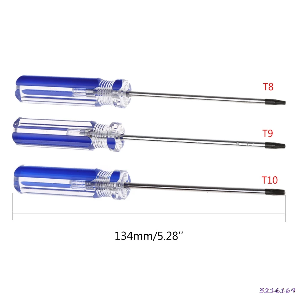 

T6/T8/T10Tamper Proof Screwdriver Security Torx Driver Disassembly For XBOX 360 PS3