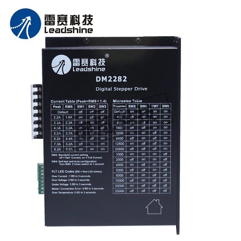 Оригинальный Leadshine DM2282 ЧПУ высококачественный цифровой шаговый привод 2 фазный