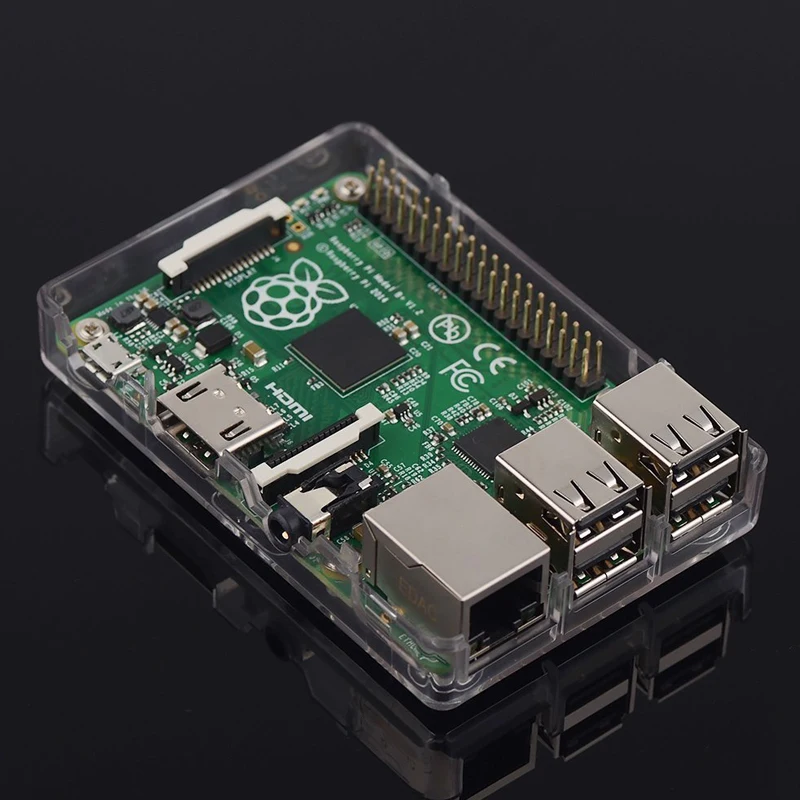 Чехол D3: Raspberry PI 3 Model B прозрачный чехол оболочка корпус для 2 Модель и + | Компьютеры