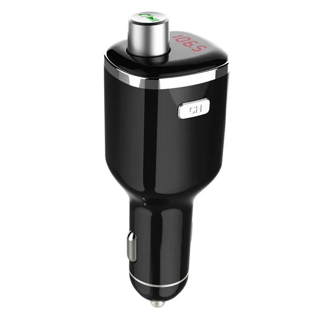 Автомобильный FM MP3 аудио плеер Bluetooth Dual USB общее автомобильное зарядное