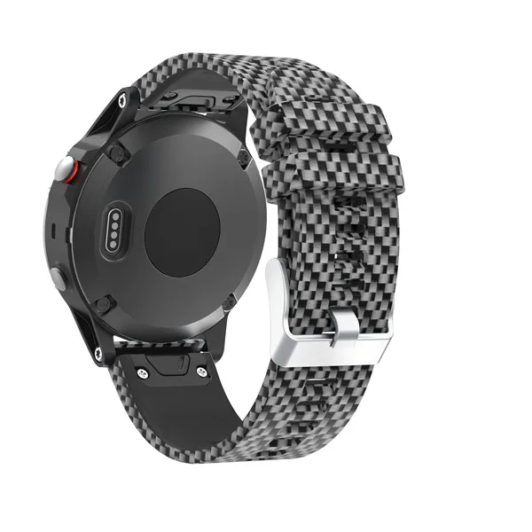 Color D 22 мм ремешок на запястье для Garmin Fenix 5 forerunner 935 gps Смарт-часы с принтом спортивный силиконовый ремешок для часов с быстрым выпуском - Цвет: Color D