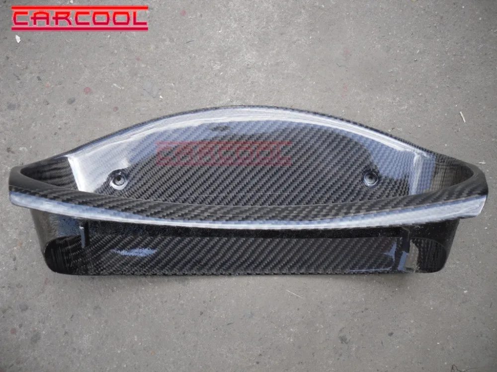 Стайлинга автомобилей углерода Волокно CF обвес для Lancer Evolution EVO 5 6 тире кластера Surround Замена циферблат крышка