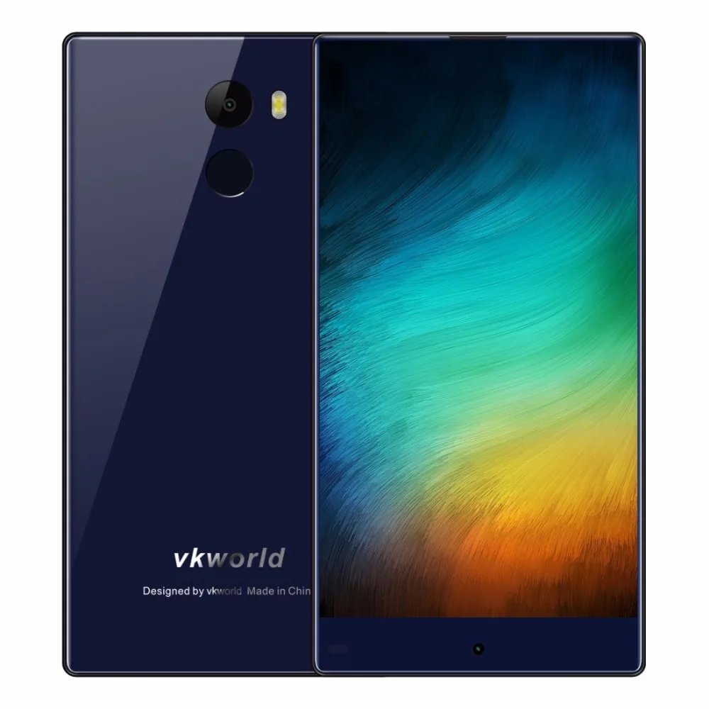 Vkworld Mix 2 ГБ + 16 идентификации отпечатков пальцев 5.5 'ɲ.5D полный Экран Android 7.0 mtk6737
