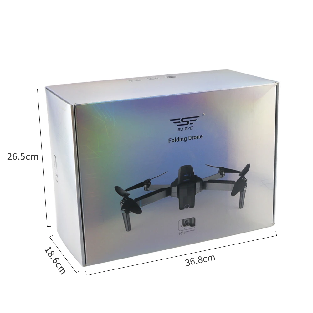 SJRC F11 RC GPS Drone с 1080P Wi-Fi камерой 25 минут полета бесщеточный складной Селфи Дрон Quadcopter